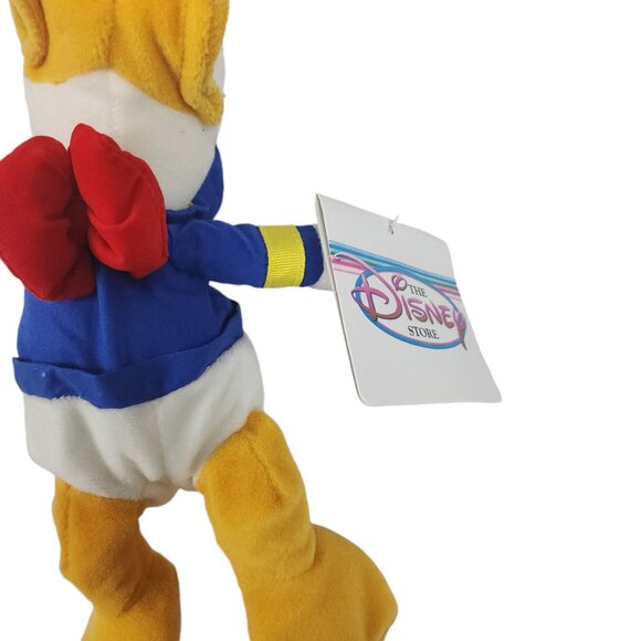 The Disney Store Donald Duck Mini Bean Bag Plush 9" NWT - Picture 6 of 8
